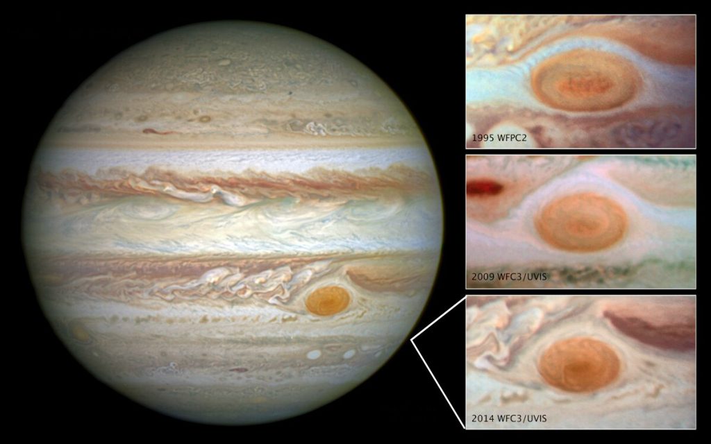 NASA Jupiter-GreatRedSpot-Shrinks