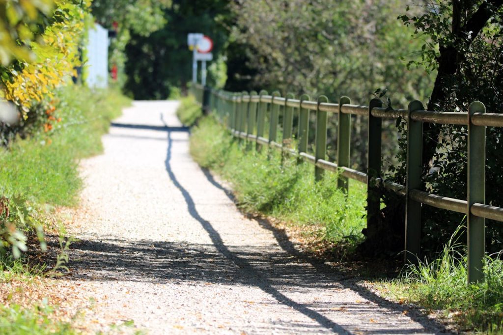 low garden fence decorative