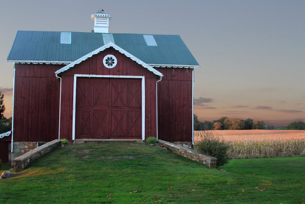 Kansas barn exterior