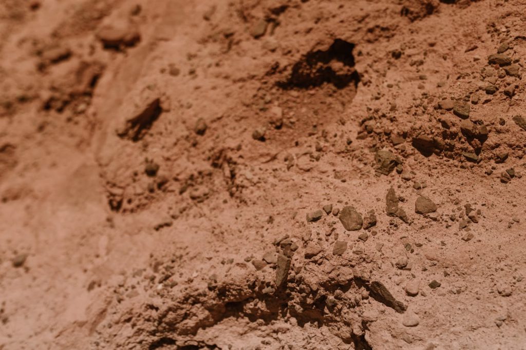 mars rover rock outcrop sample collection