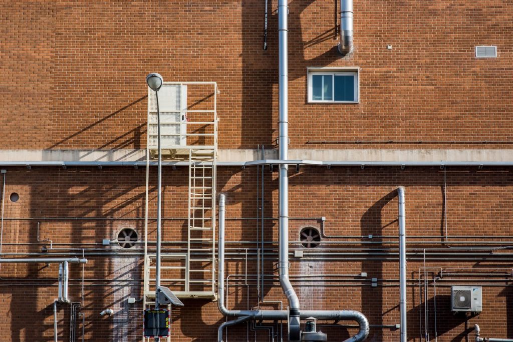 attic exposed pipes winter